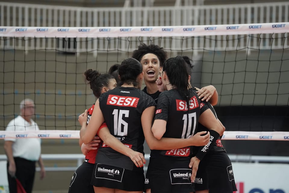 WorldofVolley :: BRA W: Sesi Bauru march toward 5th consecutive win and vice-leader’s position