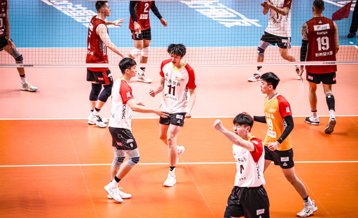WorldofVolley :: CHN M: Zhai Dejun tallies 38 for Shandong at start of playoffs; Bednorz leads ‘outsiders’ Shanghai to 1-0 in series over Tianjin