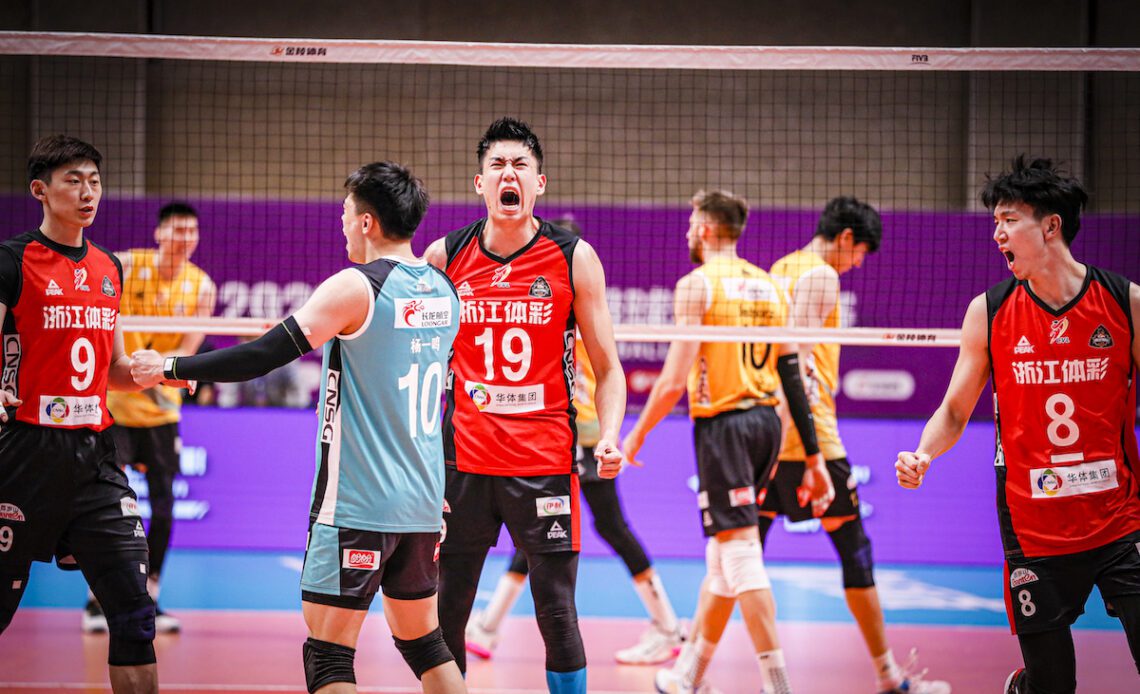 WorldofVolley :: CHN M: Zhejiang push Shanghai on edge of elimination; Jaeschke’s aces help Beijing to come one step from finals