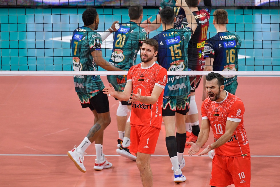 WorldofVolley :: CL M: Even without León and Rychlicki, Perugia get better of Turkish champions Ziraat to reach 4-0; Trentino 4 out of 4 as well