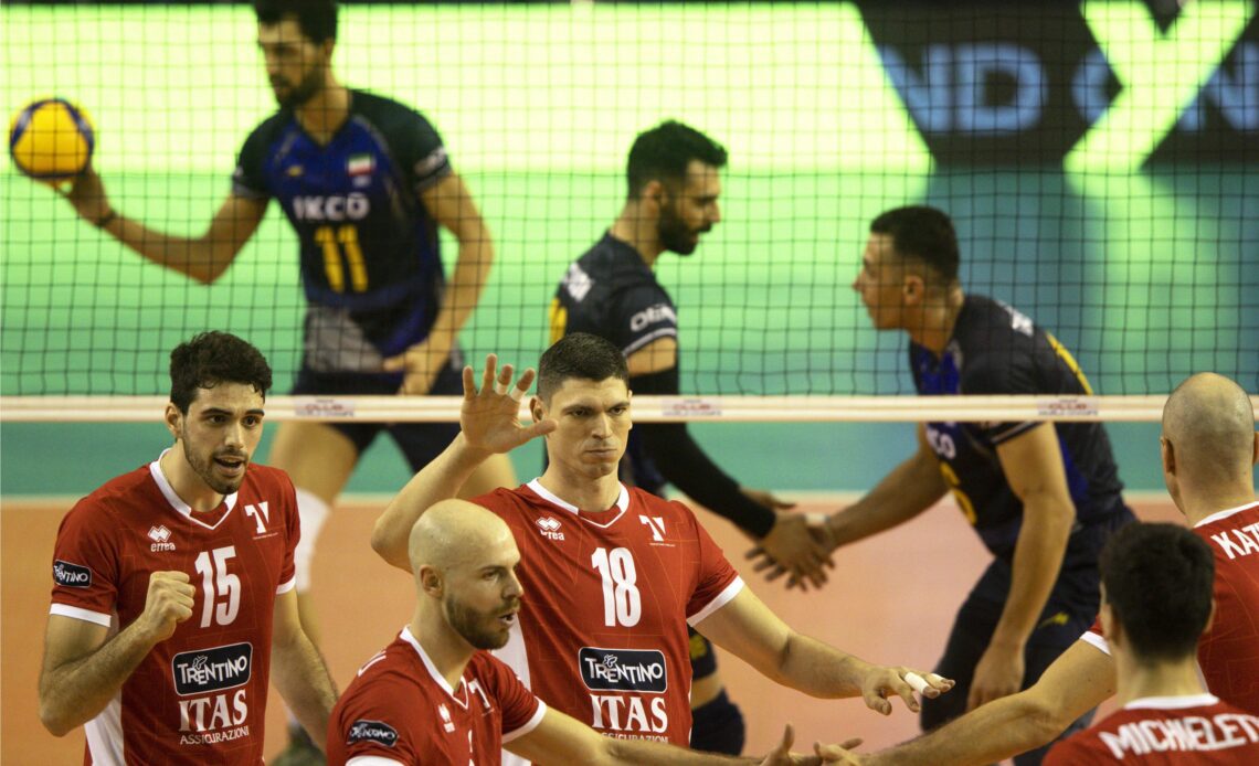 WorldofVolley :: CWCH M: Italian sides Perugia and Trentino reach semis following victorious start