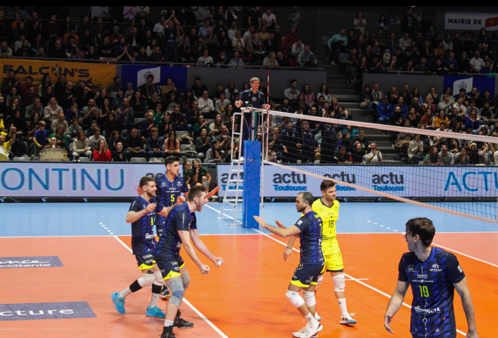 WorldofVolley :: FRA M: Toulouse swept Tourcoing in the opening match of the 11th round