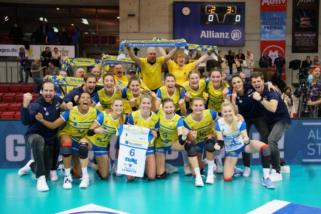 WorldofVolley :: GER W: SSC Palmberg Schwerin and SC Potsdam in the DVV Cup Finals