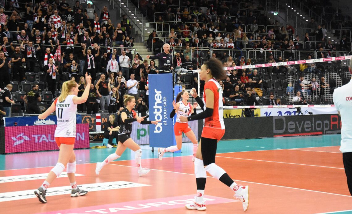 WorldofVolley :: POL W: Diouf – Górecka duo helps ŁKS win thriller of two undefeated sides against Developres