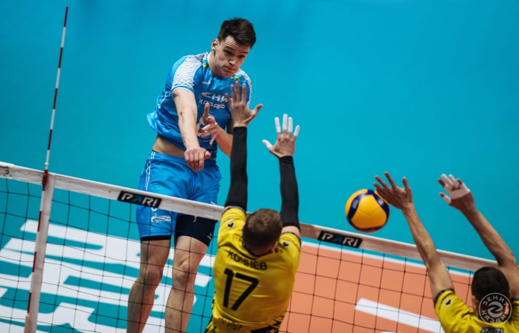 WorldofVolley :: RUS M: Zenit-Kazan sweep Yugra-Samotlor for second time in two days and launch new prodigy