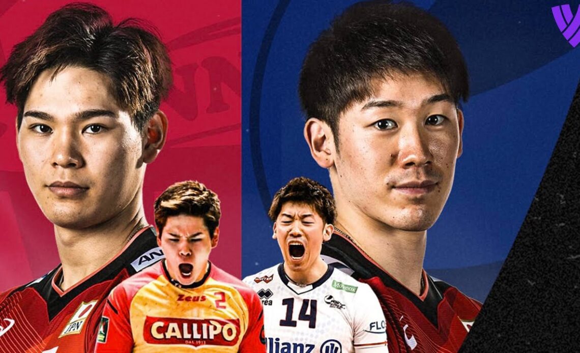 Yuki Ishikawa vs Yuji Nishida -  EPIC DUEL of the #SuperLega | Volleyball World