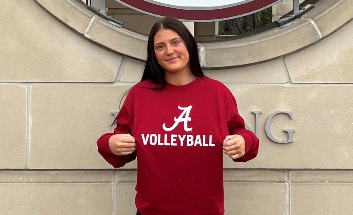 Alabama Volleyball Welcomes Junior Transfer Francesca Bertucci