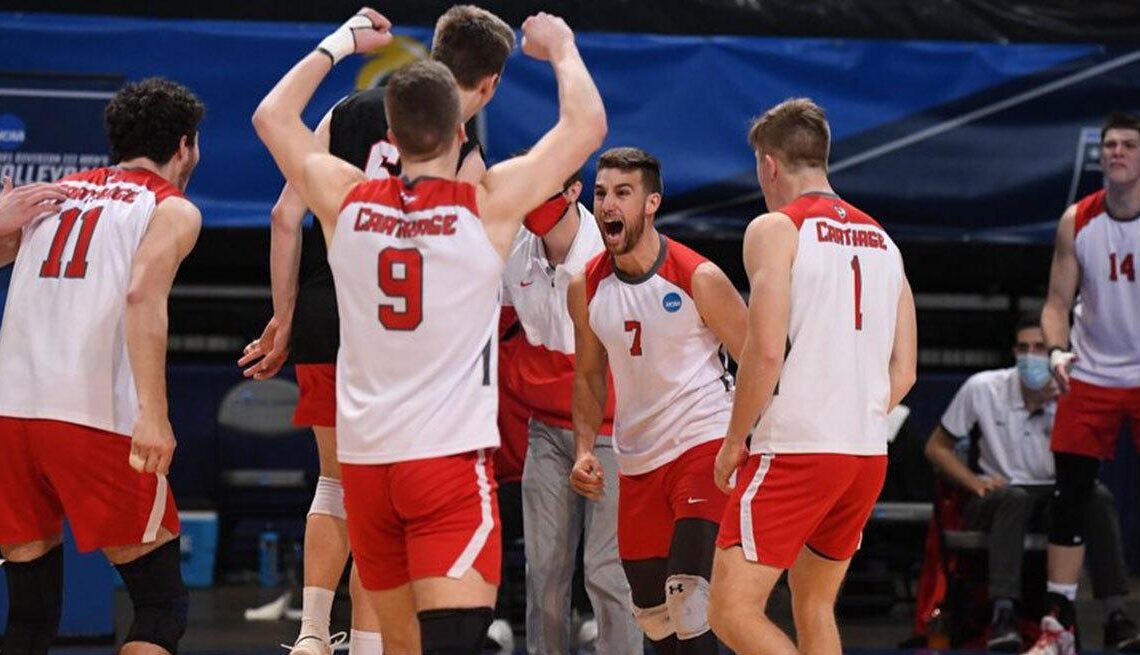 Carthage men's volleyball heads to the 2021 DIII men's volleyball national championship