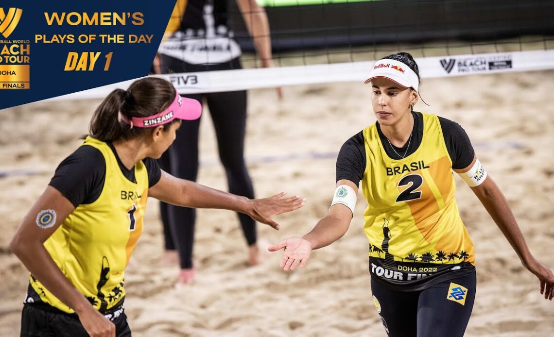 Daily Highlights Women's - Day 1 | Highlights Doha 2023 #BeachProTour"