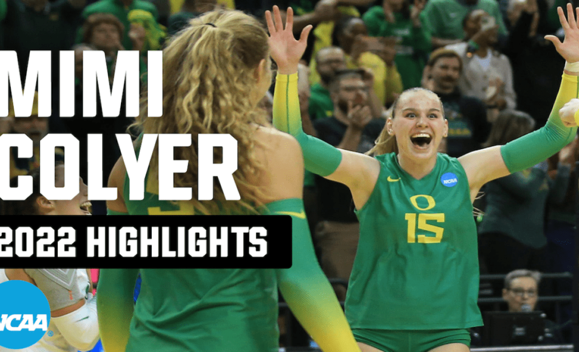 Every Mimi Colyer kill and ace in the 2022 NCAA volleyball tournament