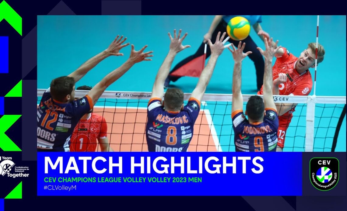 Highlights | Ziraat Bank ANKARA vs. ACH Volley LJUBLJANA | CEV Champions League Volley 2023