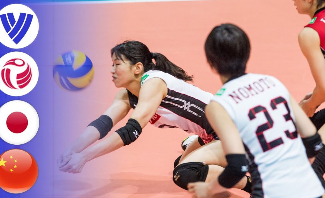 Japan vs. China - Full Match | Women's Volleyball World Grand Prix 2015