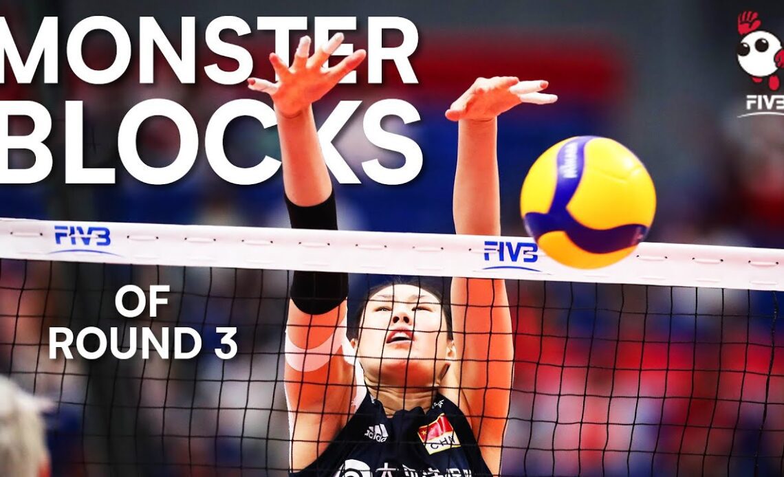 MONSTER Blocks of Round 3 | Women's Volleyball World Cup 2019