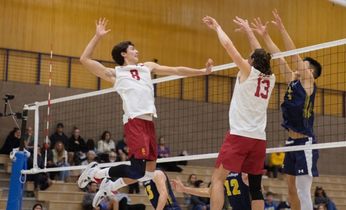 No. 10 USC Men's Volleyball Visits Anteaters, Hosts Gauchos in Home Opener