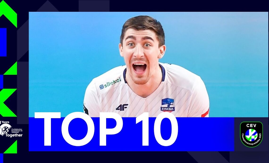 Stunning! Best Aces of the Round in the CEV Champions League Volley