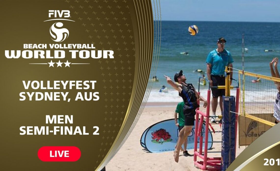 Sydney 3-Star 2019 - Men Semifinal 2 - Beach Volleyball World Tour