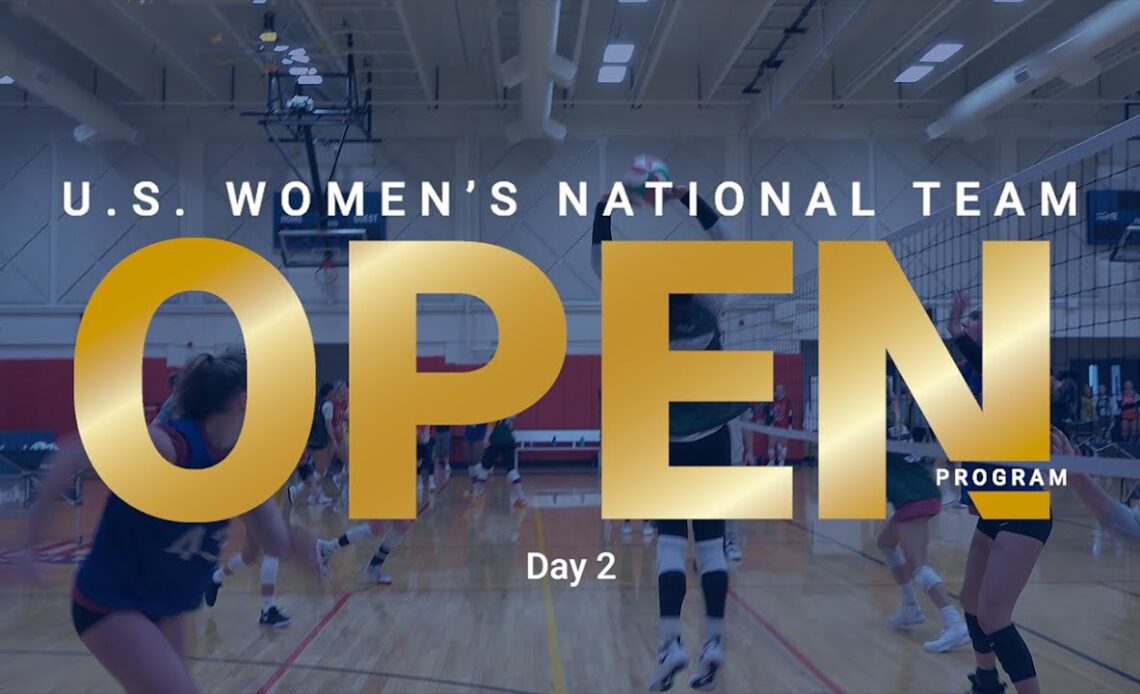 2023 U.S. Women's National Team Open Program | Day 2 Highlights