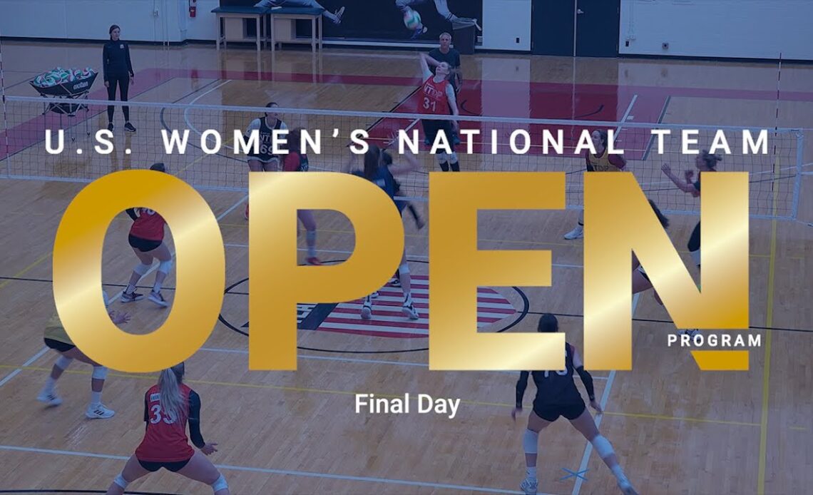 2023 U.S. Women's National Team Open Program | Final Day Highlights