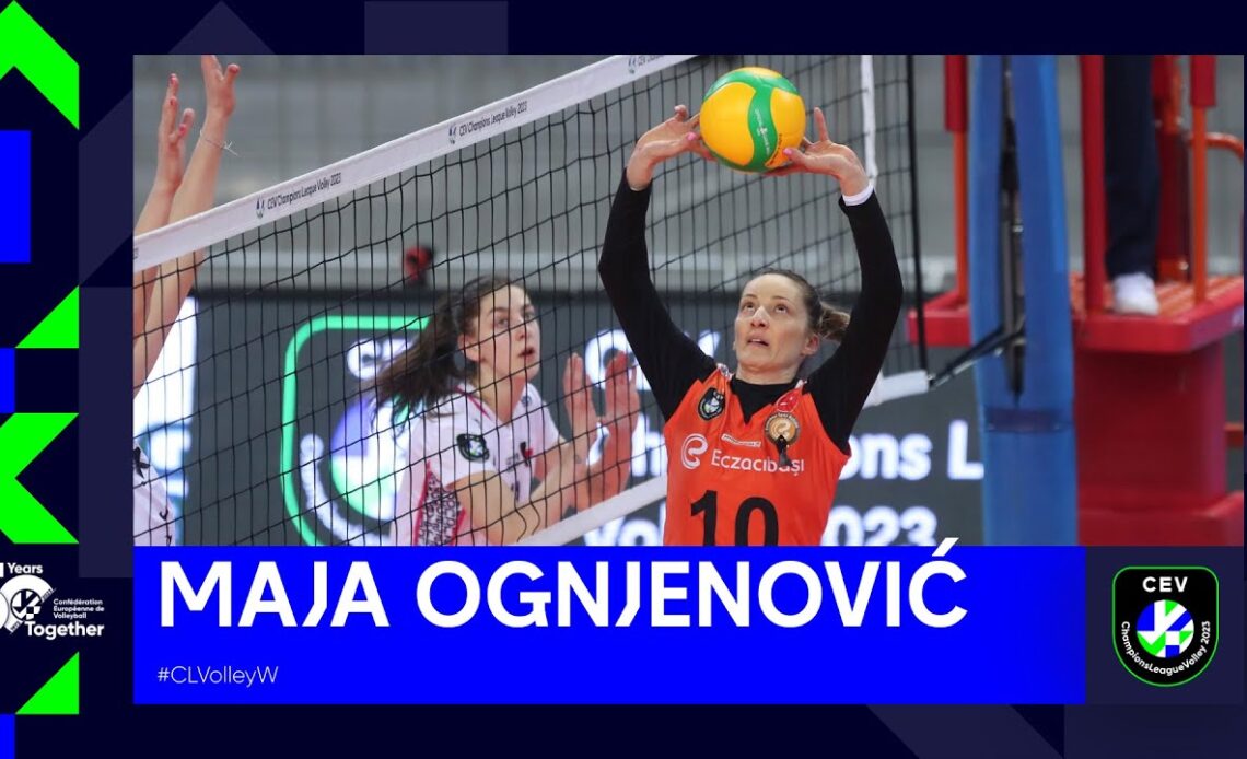 A TRUE ICON! Maja Ognjenović - Pool Phase Highlights I CEV Champions League Volley 2023 Women