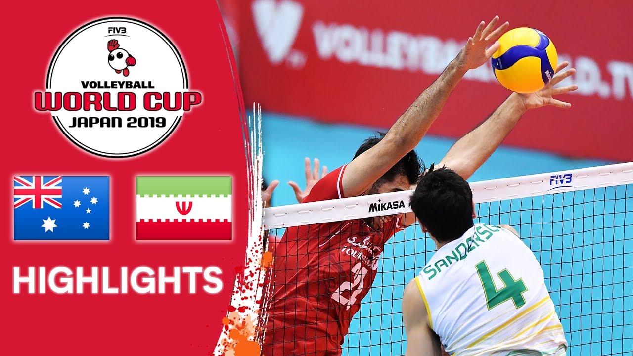 AUSTRALIA vs. IRAN - Highlights | Men's Volleyball World Cup 2019 - VCP ...
