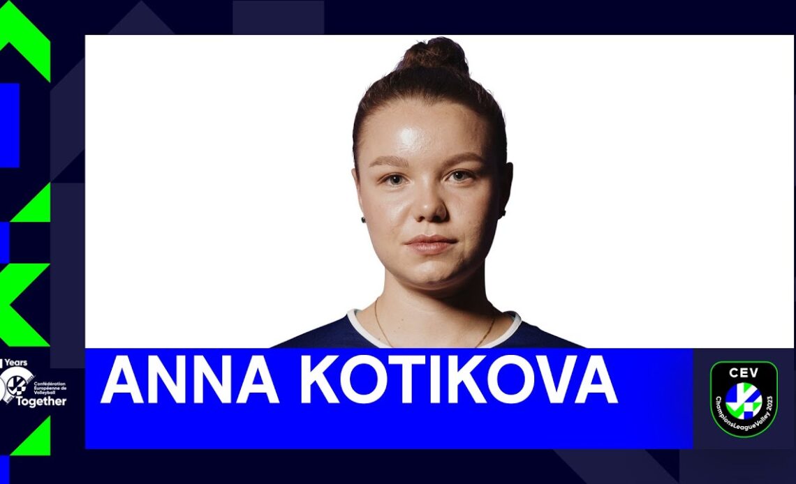 Anna Kotikova's MVP Worthy Performance I PLAYOFF I CEV Champions League Volley 2023