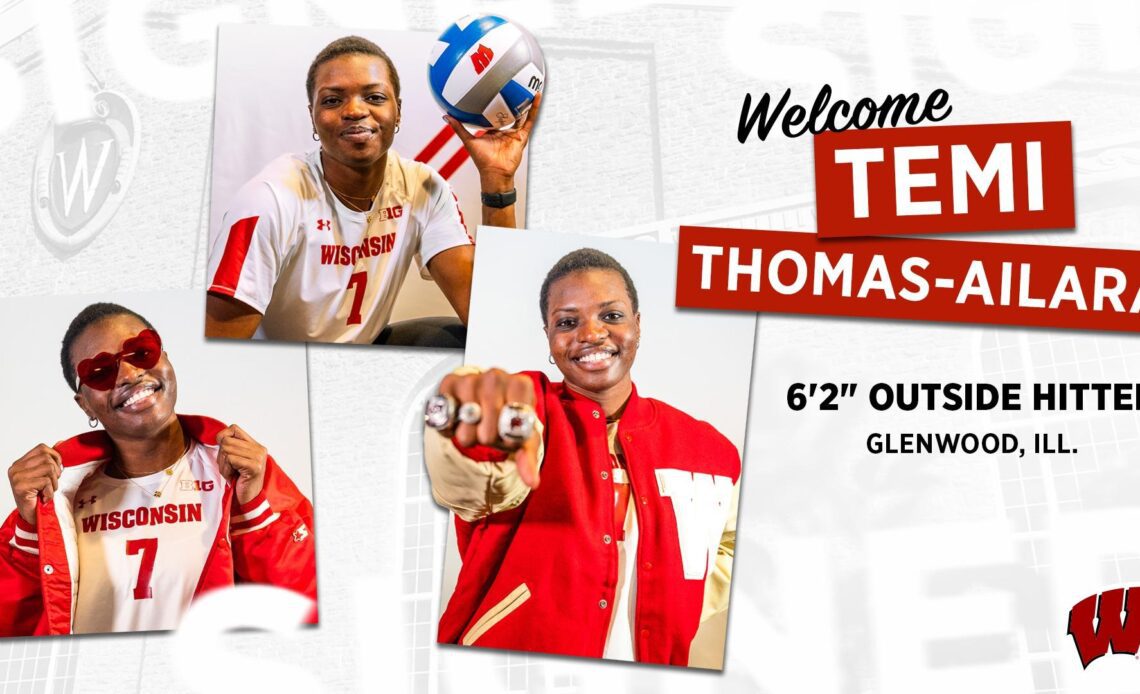 Badgers Ink Temi Thomas-Ailara | Wisconsin Badgers