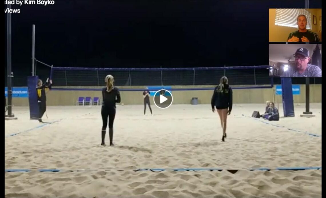Beach Volleyball Video Analysis for The Sand Club Juniors, Arizona