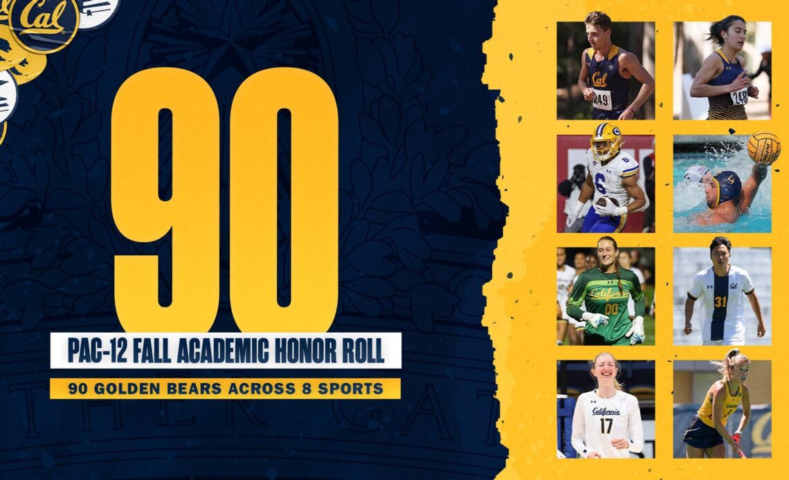 Bears Place 90 On Pac-12 Fall Academic Honor Roll
