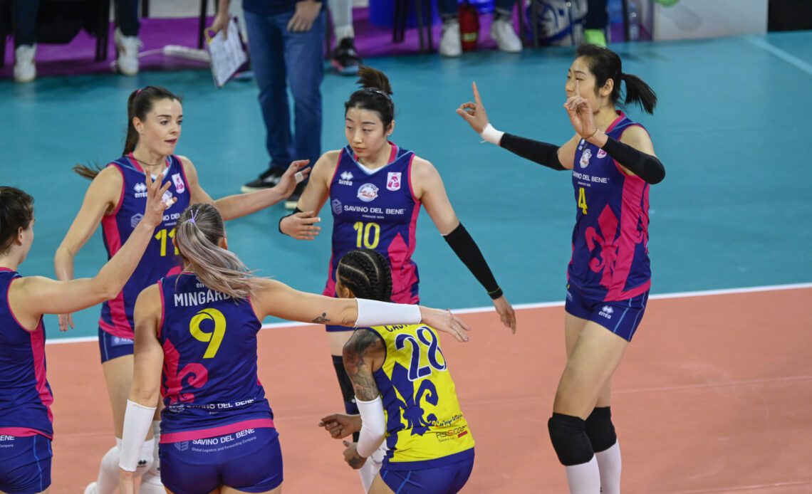 CEV Cup W: Savino Del Bene Scandicci and THY won the first matches of the quarterfinals