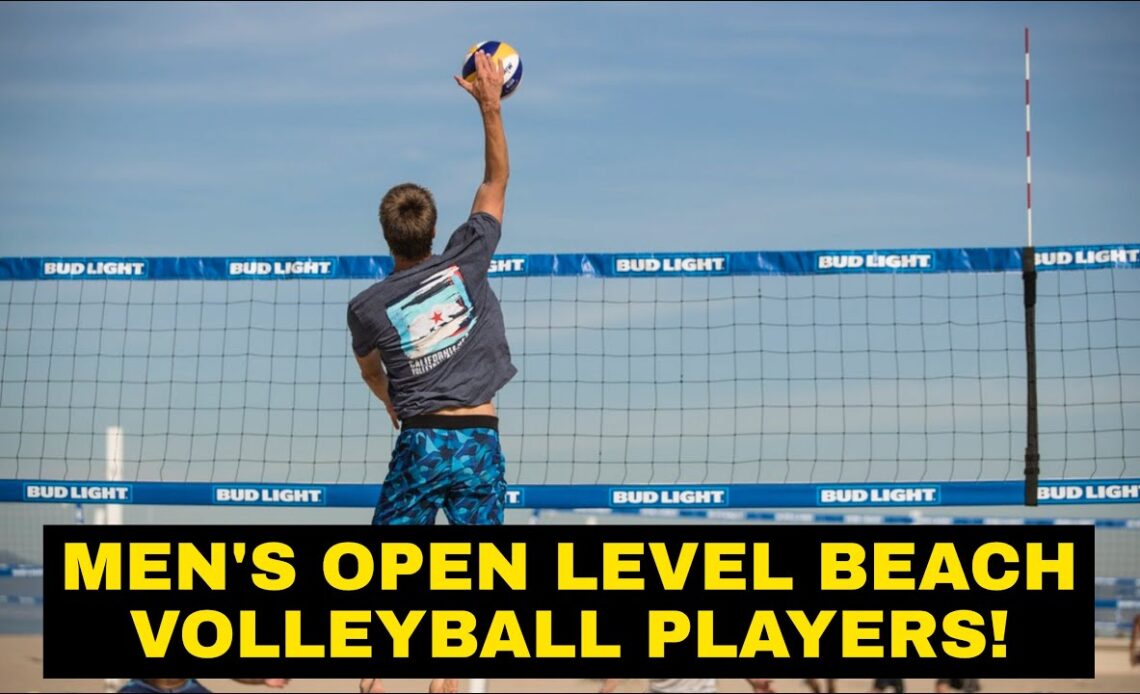 Calling All Open Level Male Beach Volleyball Players!