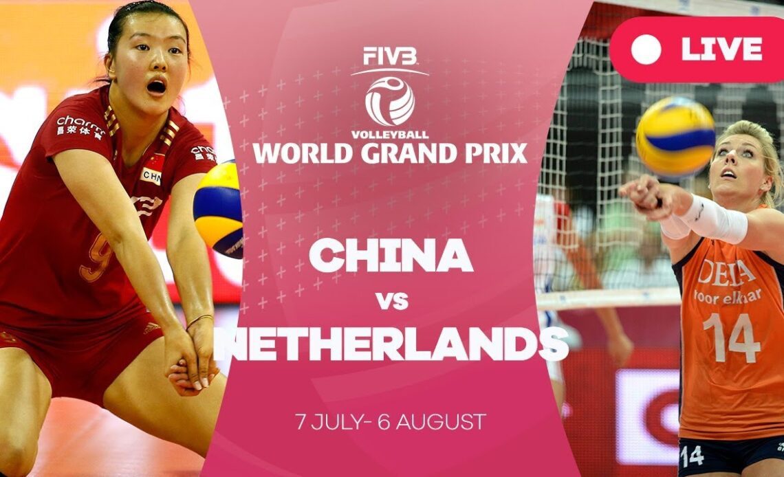 China v Netherlands - Group 1: 2017 FIVB Volleyball World Grand Prix