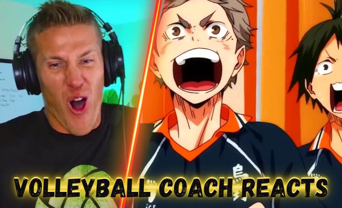 Haikyuu Reaction Video - Pro Volleyball Player Reacts