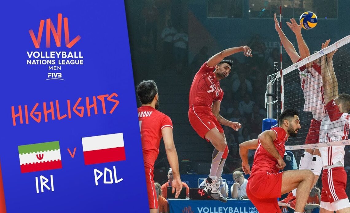 IRAN vs. POLAND - Highlights Men | Final Round | Volleyball Nations League 2019