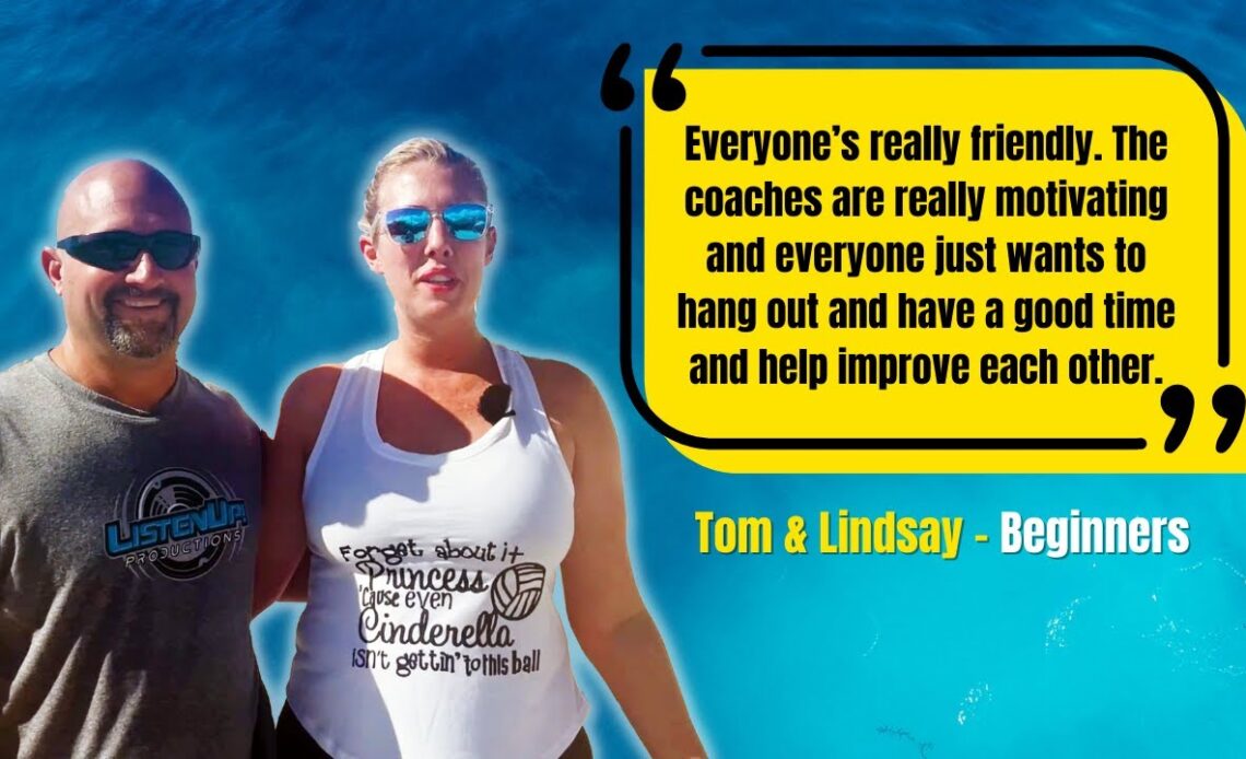 Learn How to Play Beach Volleyball With Better at Beach Camps and Training Vacations | Tom & Lindsay