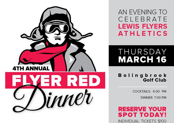 Lewis University Athletics To Host Annual Flyer Red Dinner March 16