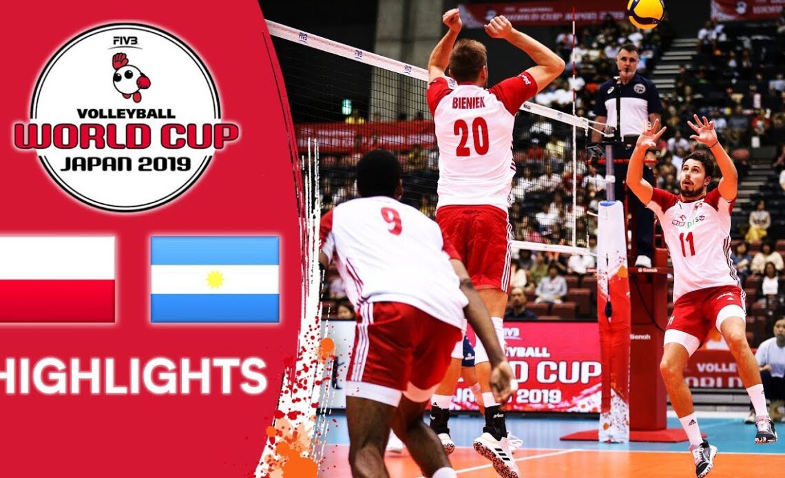 POLAND vs. ARGENTINA - Highlights | Men's Volleyball World Cup 2019