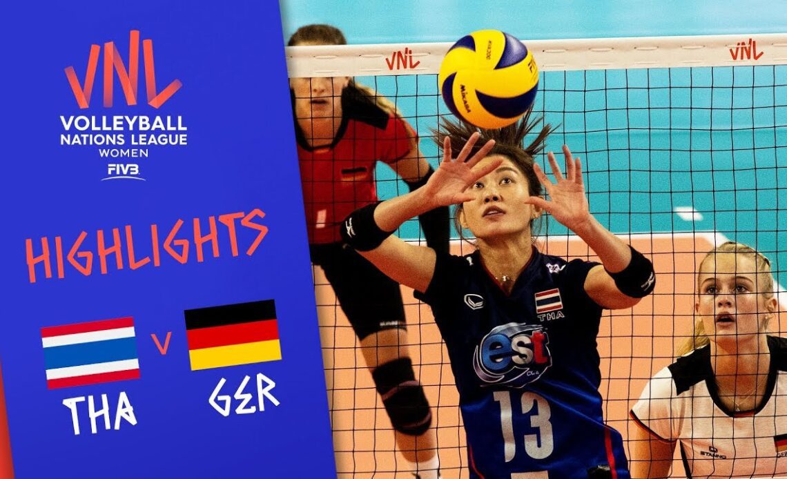 Thailand vs. Germany -  Highlights Women | Week 1 | Volleyball Nations League 2019