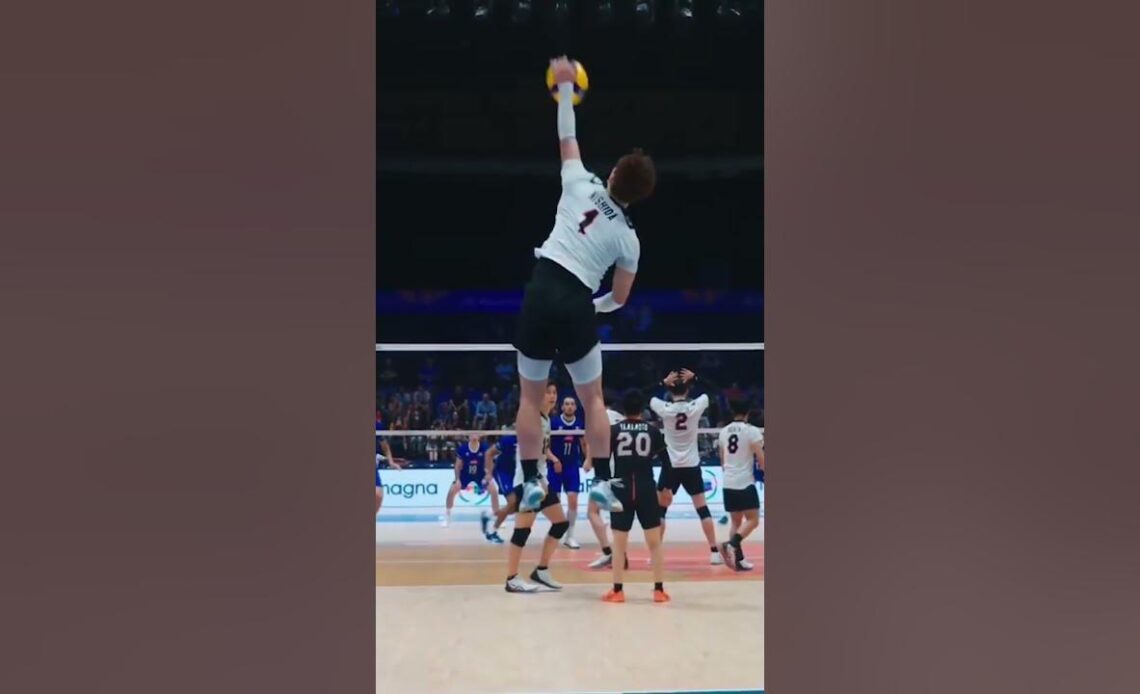 This jump serve…🤤 #volleyballworld #volleyball #serve #nishidayujijumpserve