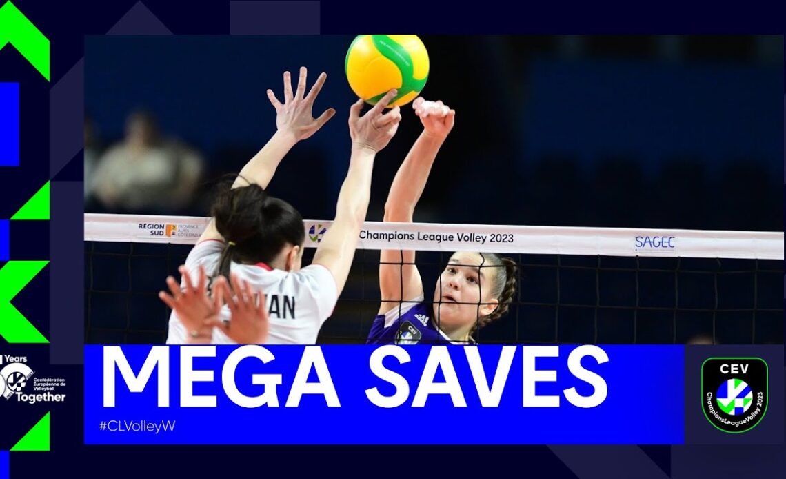 Top 10 Digs of the Week I CEV Champions League Volley 2023 Women