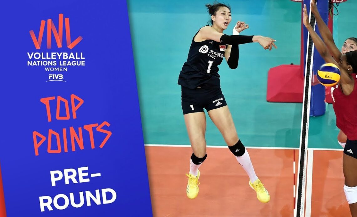 Top Points of Women's #VNL2019 | Preliminary Round | Volleyball Nations League 2019