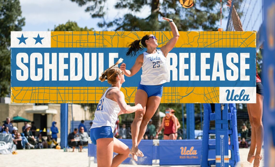 UCLA Announces 2023 Women's Beach Volleyball Schedule VCP Volleyball