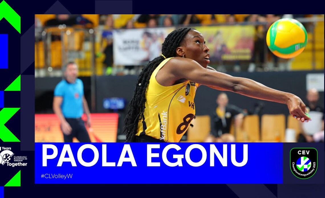 Unstoppable Paola Egonu Delivers MVP Performance I CEV Champions League Volley 2023 Women I PlayOff