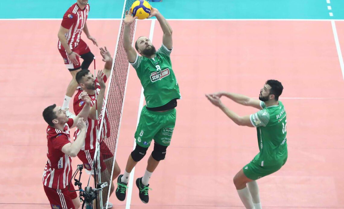 WorldofVolley :: CEV CHALLENGE CUP M: Maccabi Yeadim and Panathinaikos won in the first semifinal matches
