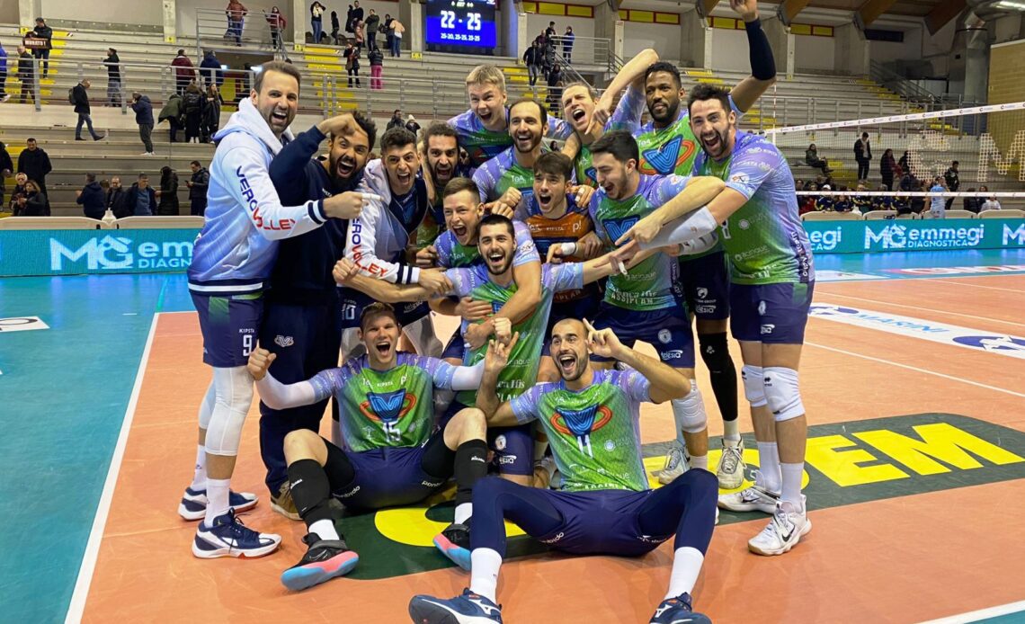 WorldofVolley :: ITA M: In the fight for the playoffs, Monza defeated Cisterna, today there are 5 games on the schedule