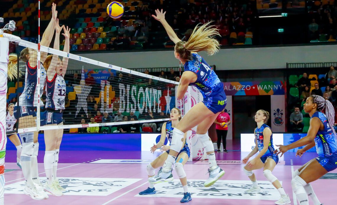 WorldofVolley :: ITA W: Results and standings of the 18th round of Serie A1