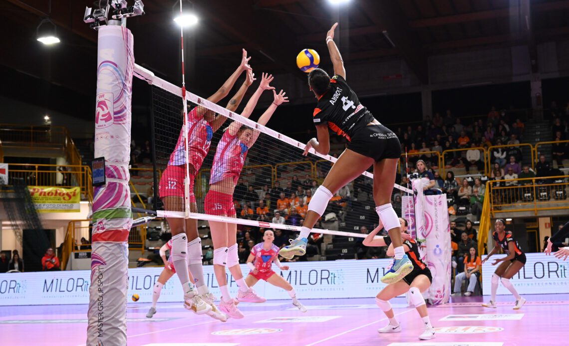 WorldofVolley :: ITA W: Vero Volley Milano returns from Macerata with an important victory and 3 points