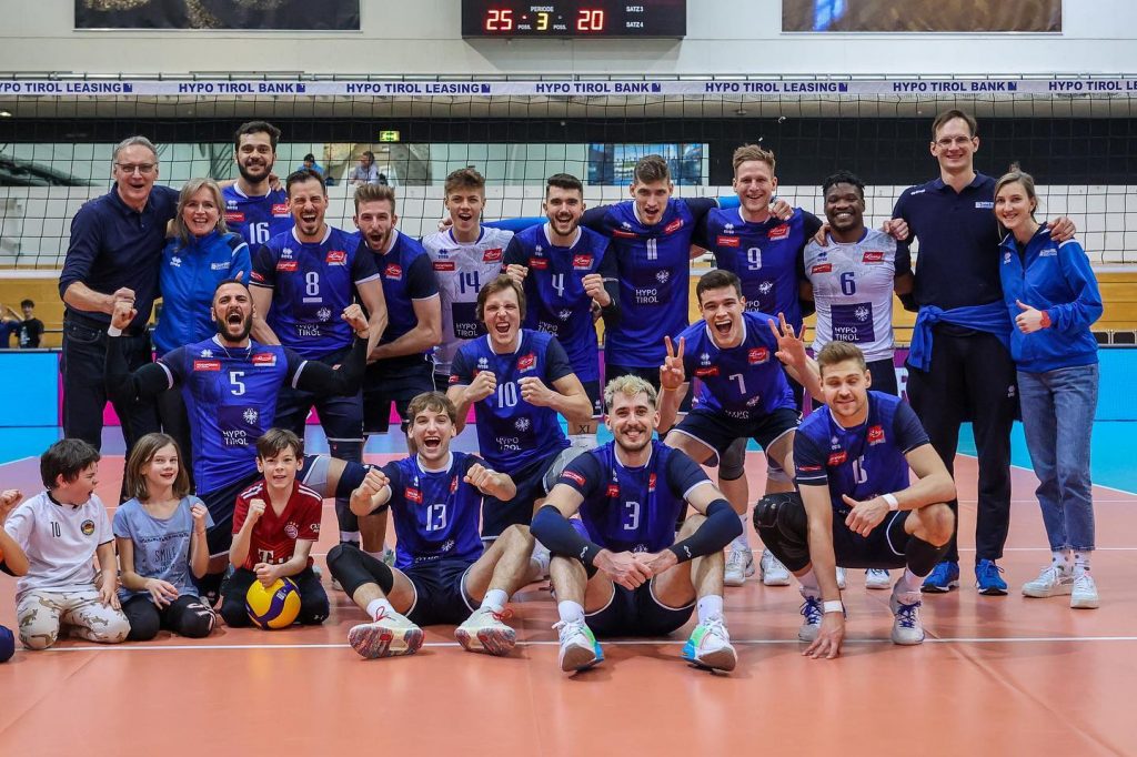 WorldofVolley :: Tirol win Austrian men’s Cup first time in 9 years; SteelVolleys take trophy for women