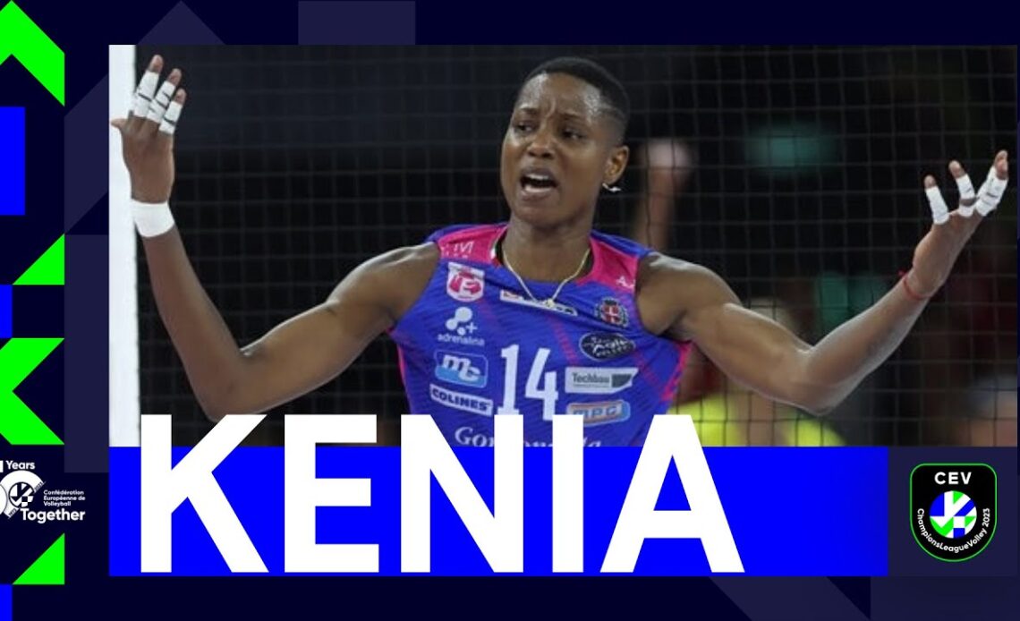 37 Year Old Kenia Carcaces "Reconquers" the CEV Champions League Volley
