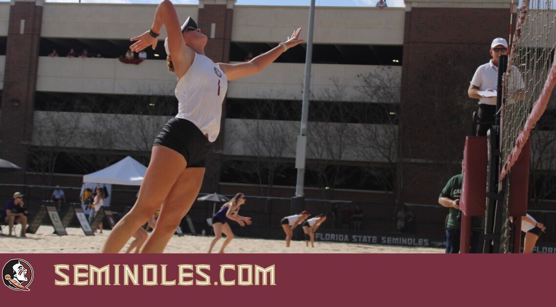 BEACH VOLLEYBALL SET TO FACE FIVE RANKED OPPONENTS THIS WEEKEND
