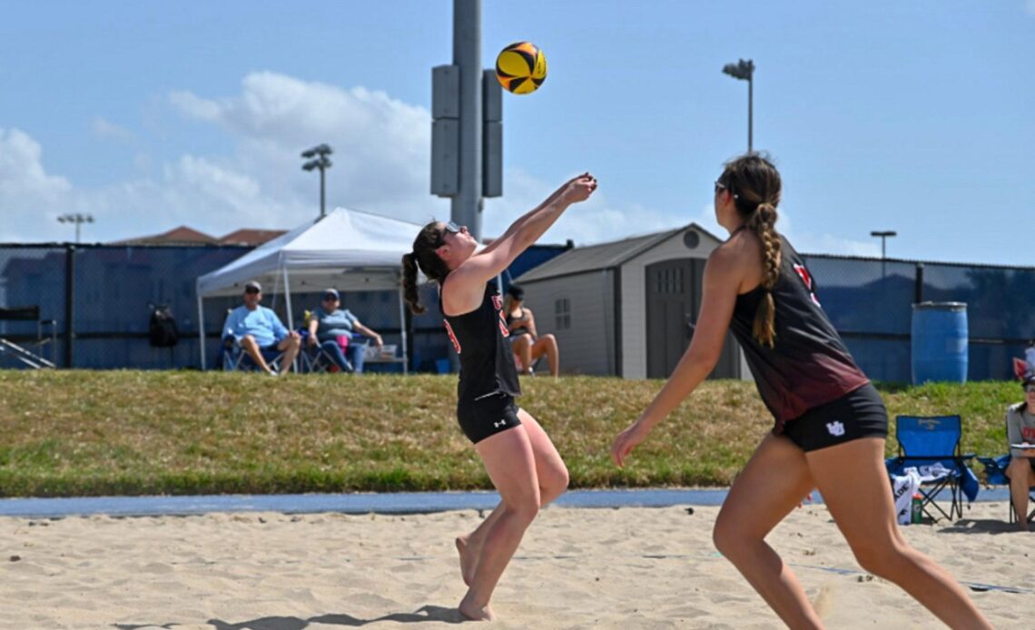 Beach Volleyball Drops Pair of Pac-12 Matches in Los Angeles
